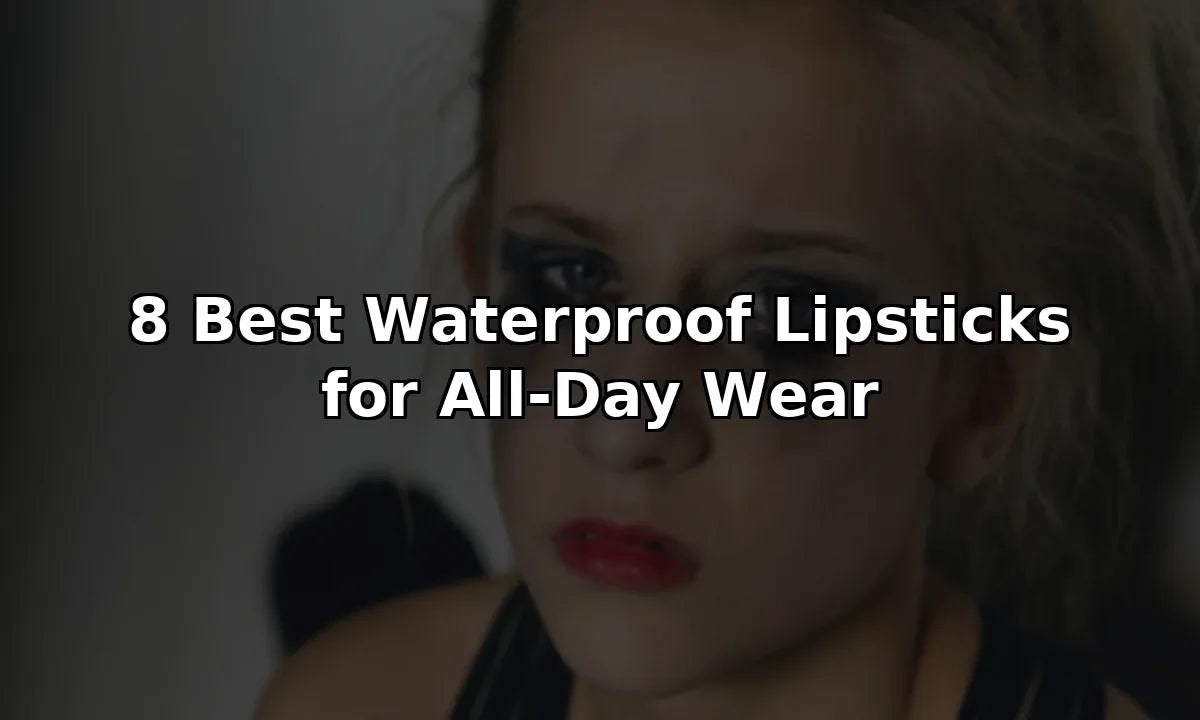 8 Best Waterproof Lipsticks for All-Day Wear