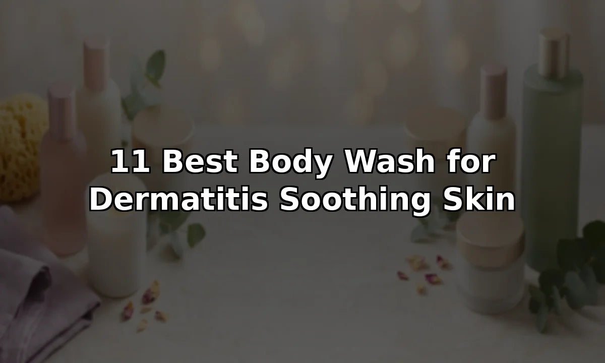 11 Best Body Wash for Dermatitis Soothing Skin
