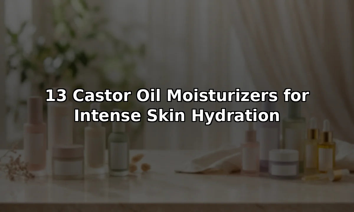 13 Castor Oil Moisturizers for Intense Skin Hydration