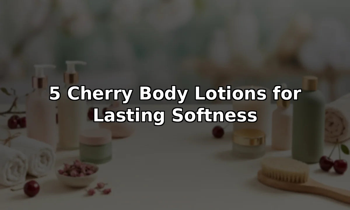 5 Cherry Body Lotions for Lasting Softness