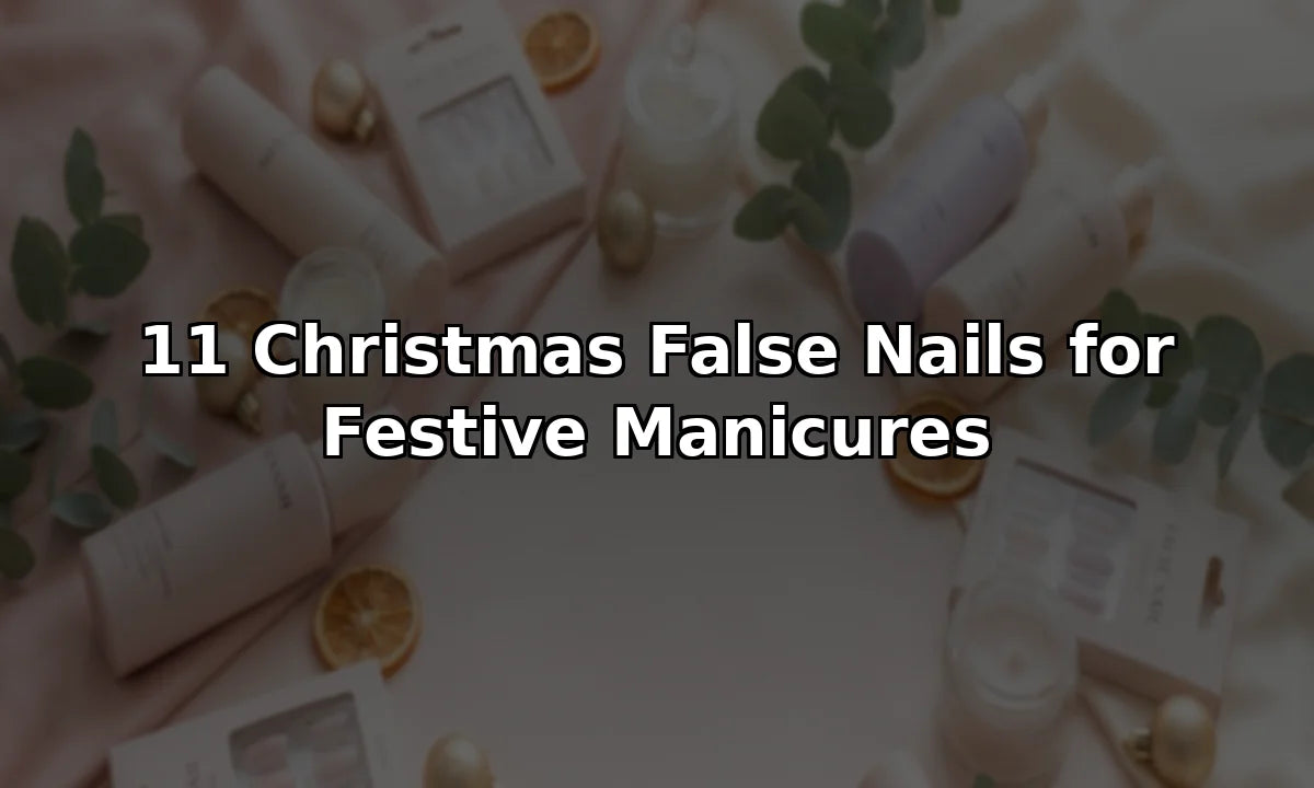 11 Christmas False Nails for Festive Manicures