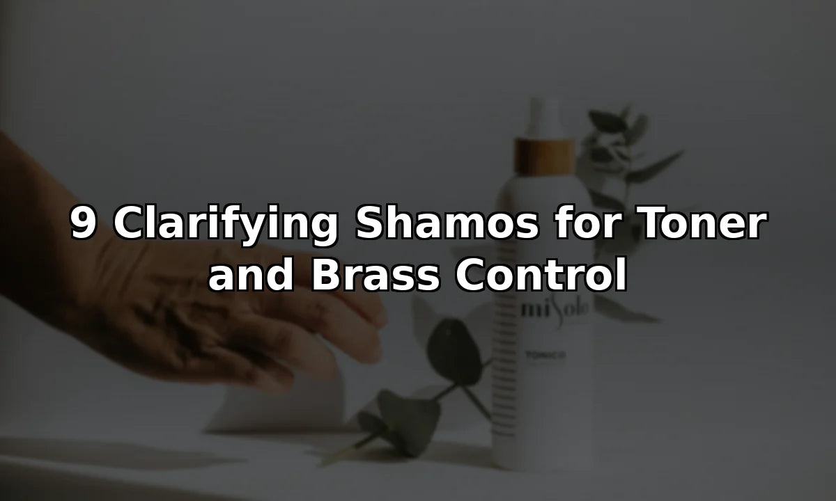 9 Clarifying Shamos for Toner and Brass Control