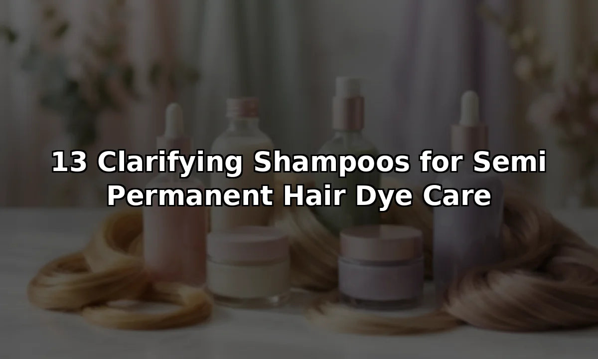 13 Clarifying Shampoos for Semi Permanent Hair Dye Care