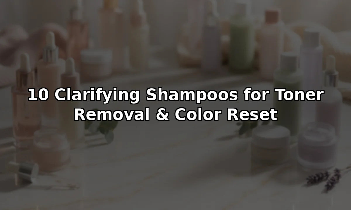 10 Clarifying Shampoos for Toner Removal & Color Reset