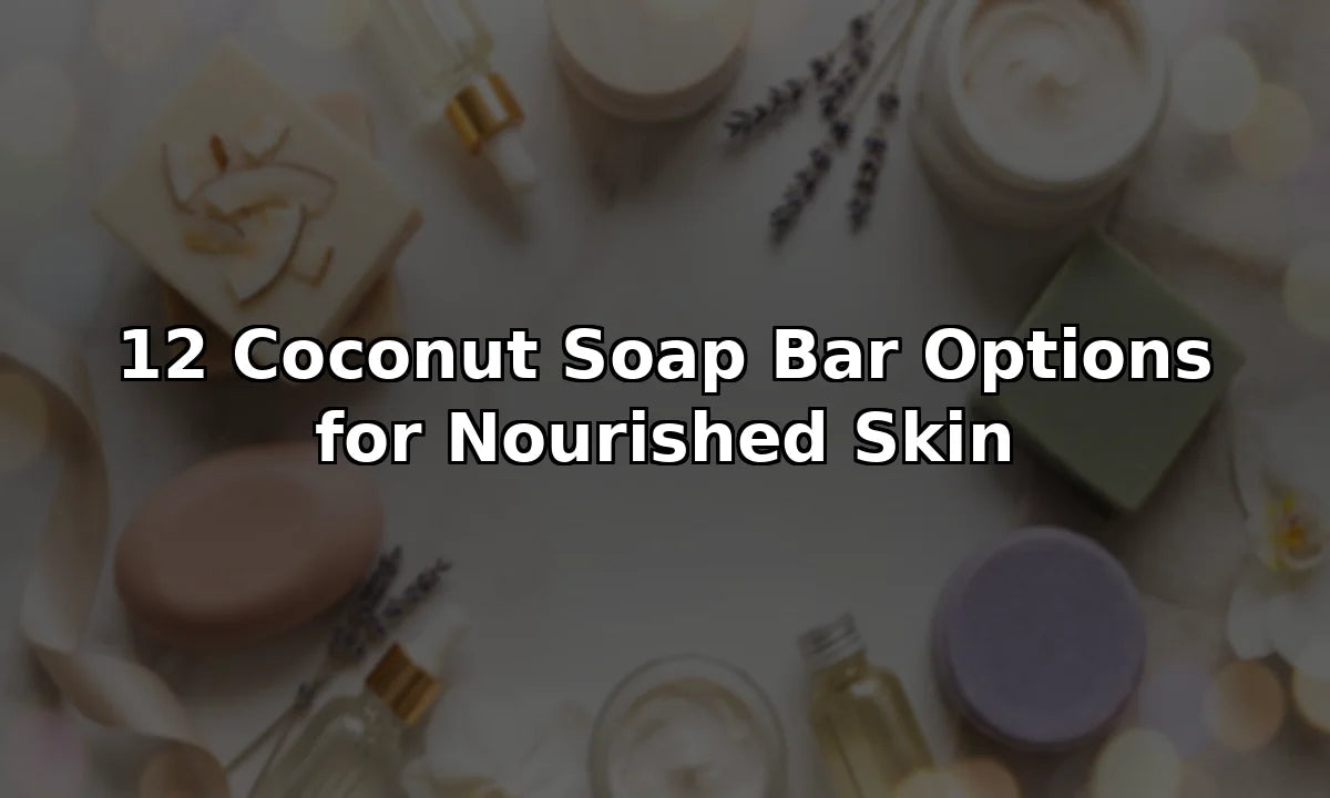 12 Coconut Soap Bar Options for Nourished Skin