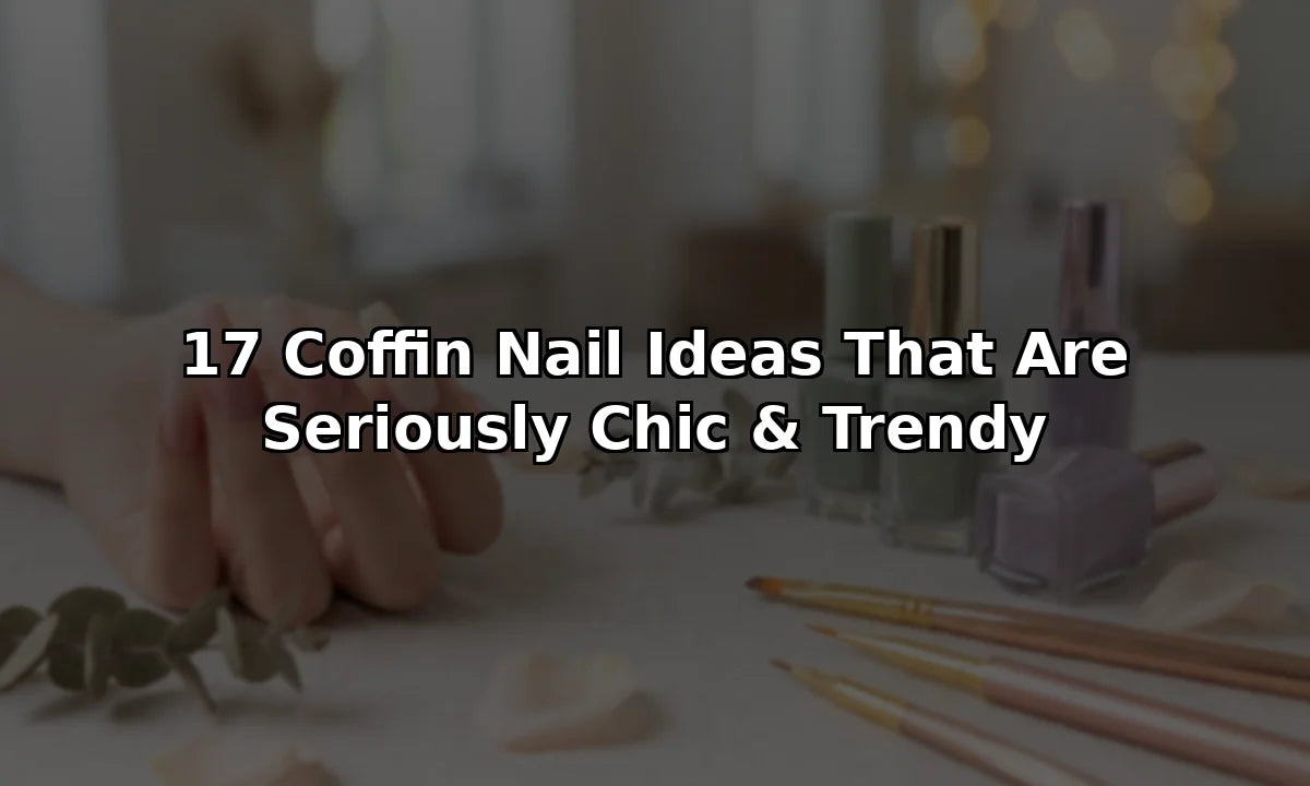 17 Coffin Nail Ideas That Are Seriously Stunning & Trendsetting