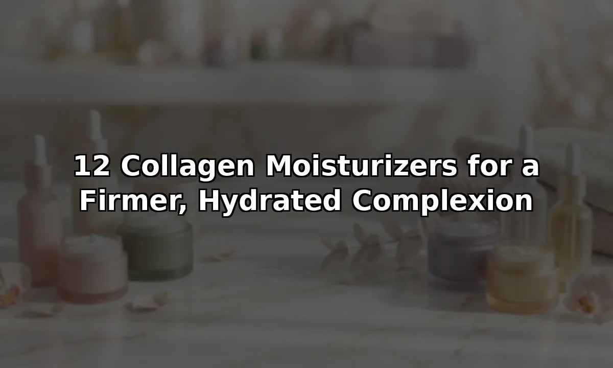 12 Collagen Moisturizers for a Firmer, Hydrated Complexion