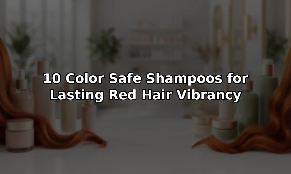 10 Color Safe Shampoos for Lasting Red Hair Vibrancy