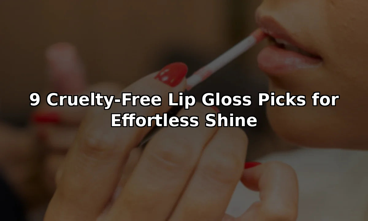 9 Cruelty-Free Lip Gloss Picks for Effortless Shine
