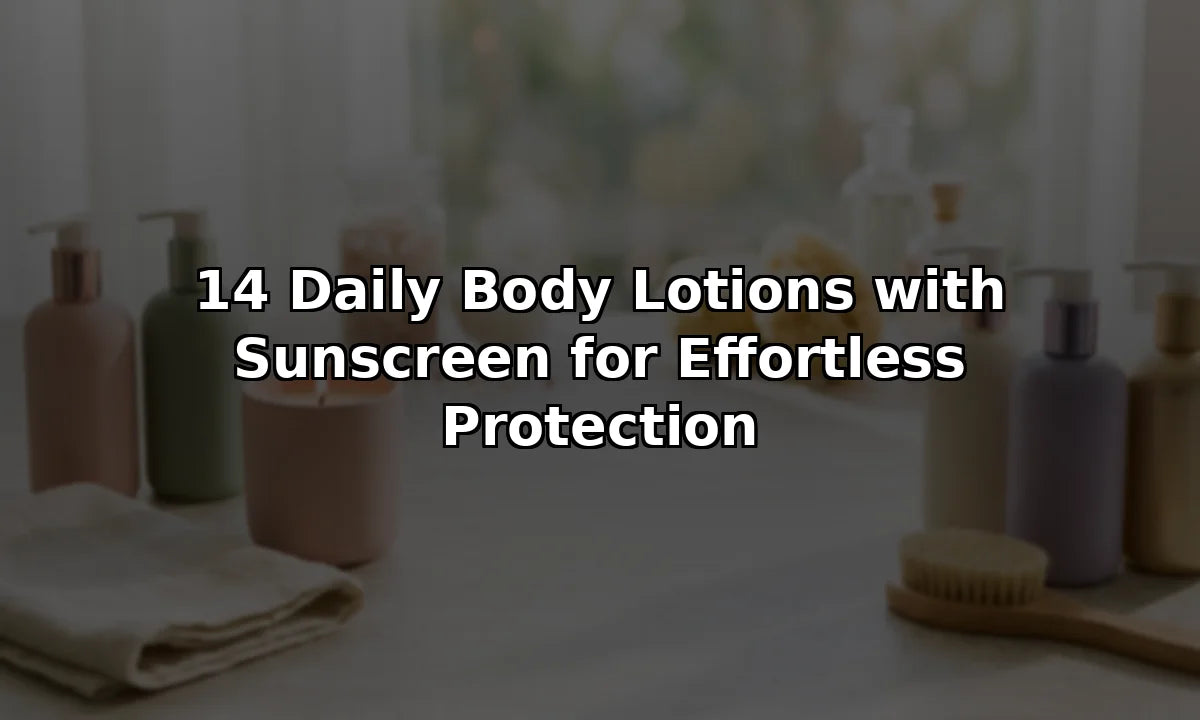 14 Daily Body Lotions with Sunscreen for Effortless Protection