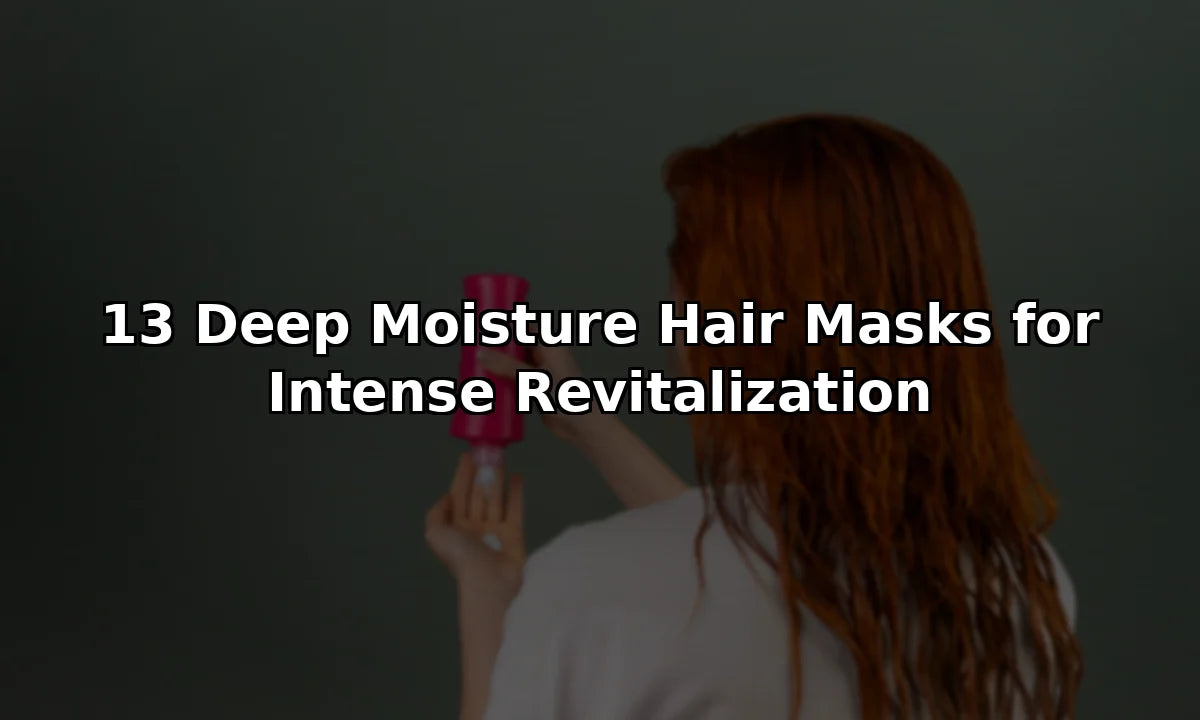 13 Deep Moisture Hair Masks for Intense Revitalization