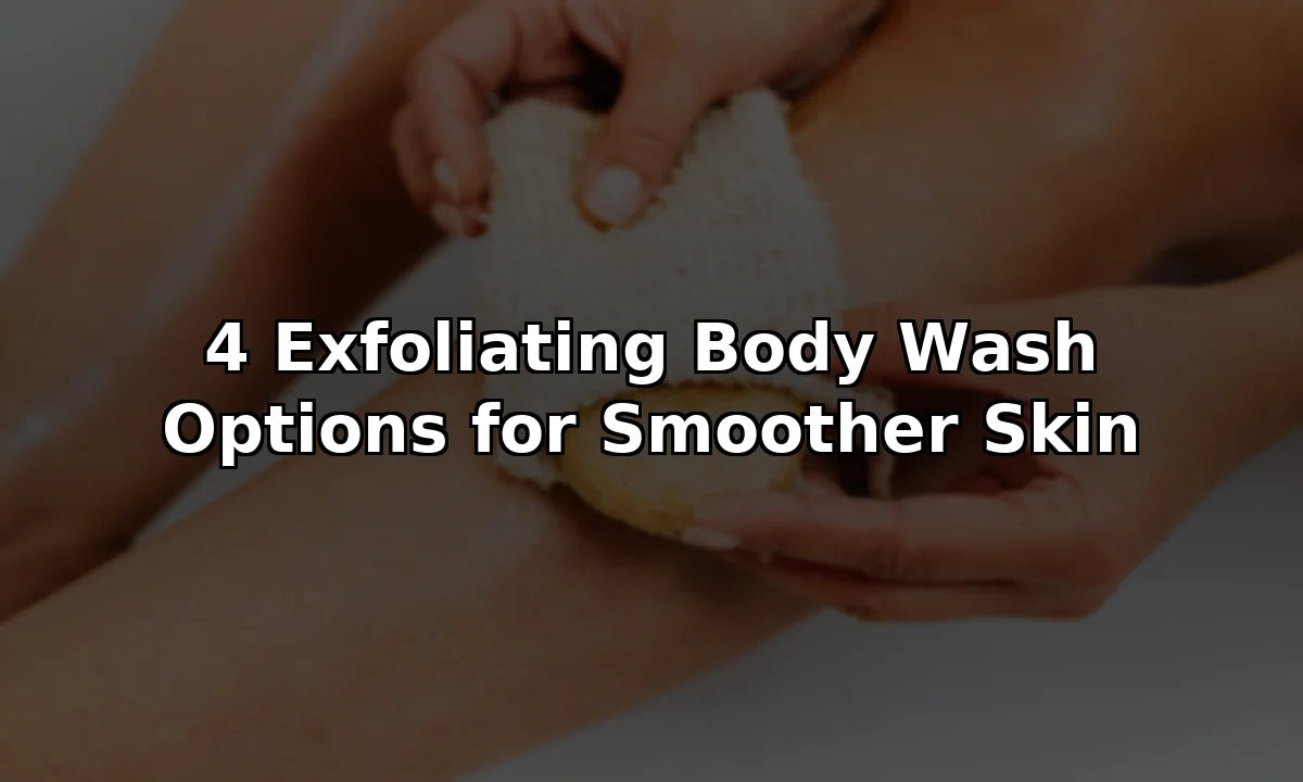 4 Exfoliating Body Wash Options for Smoother Skin