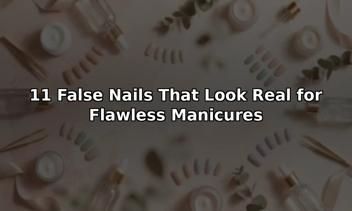 11 False Nails That Look Real for Flawless Manicures