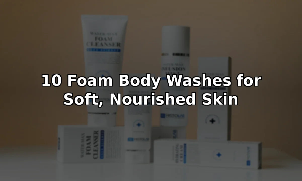 10 Foam Body Washes for Soft, Nourished Skin