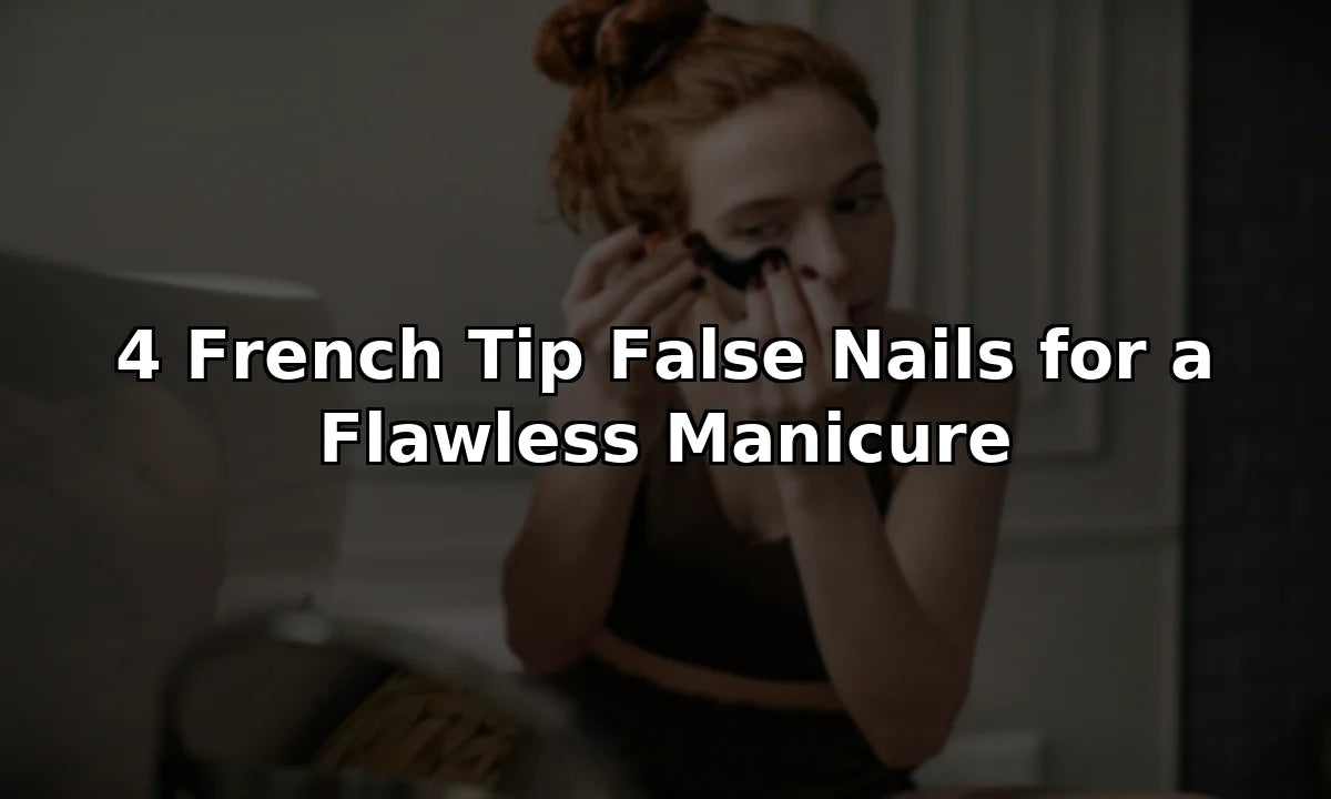 4 French Tip False Nails for a Flawless Manicure