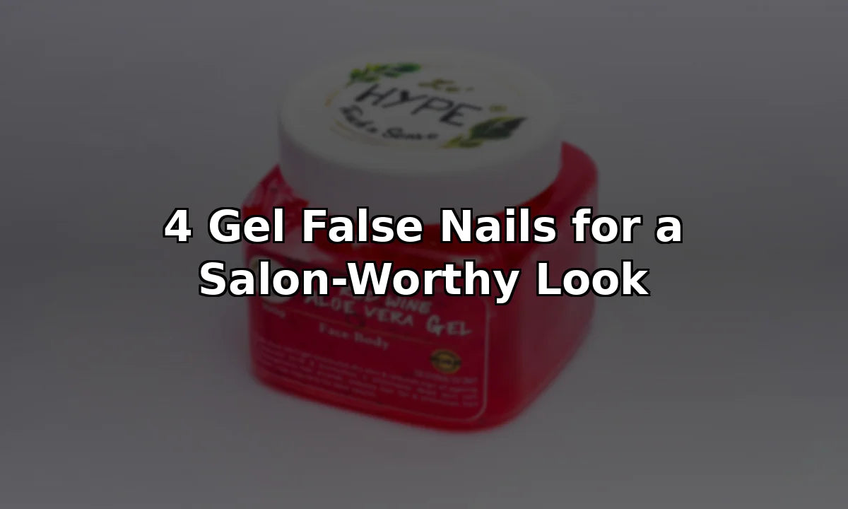 4 Gel False Nails for a Salon-Worthy Look