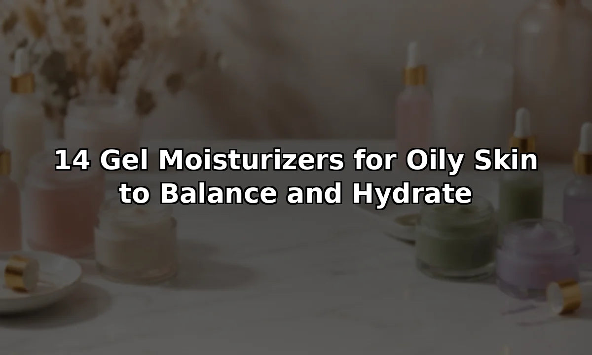 14 Gel Moisturizers for Oily Skin to Balance and Hydrate