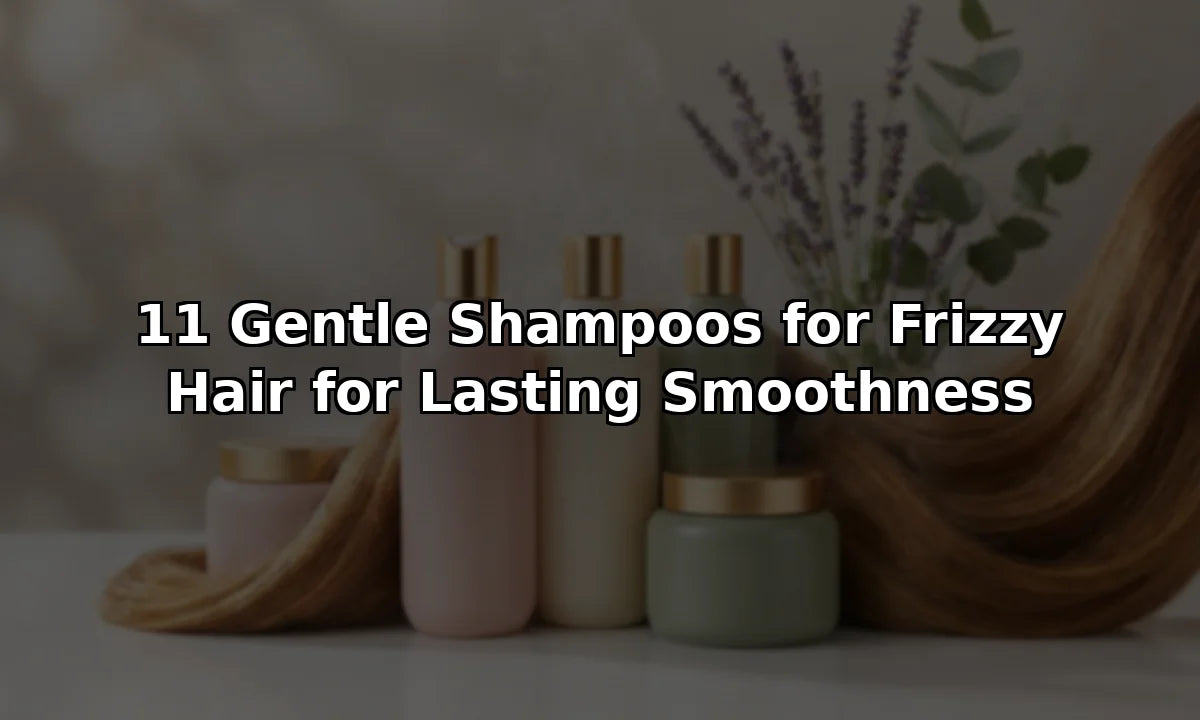 11 Gentle Shampoos for Frizzy Hair for Lasting Smoothness