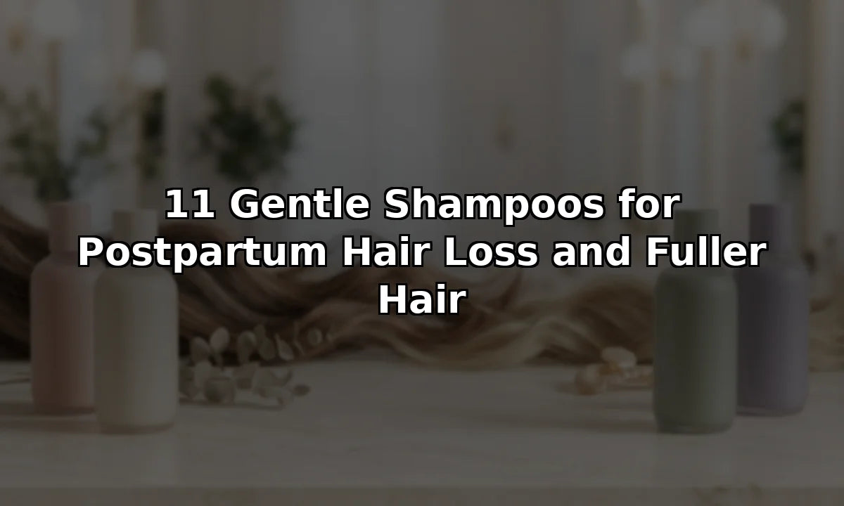 11 Gentle Shampoos for Postpartum Hair Loss and Fuller Hair