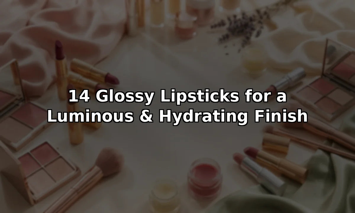 14 Glossy Lipsticks for a Luminous & Hydrating Finish
