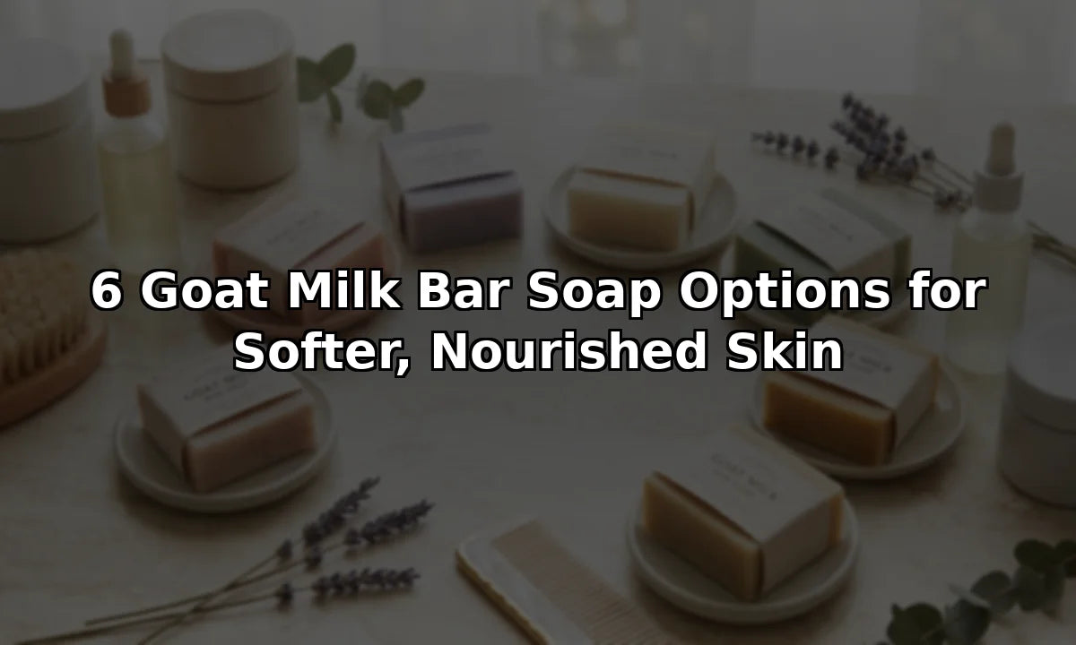 6 Goat Milk Bar Soap Options for Softer, Nourished Skin