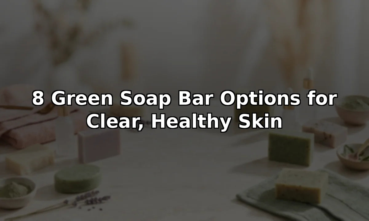 8 Green Soap Bar Options for Clear, Healthy Skin