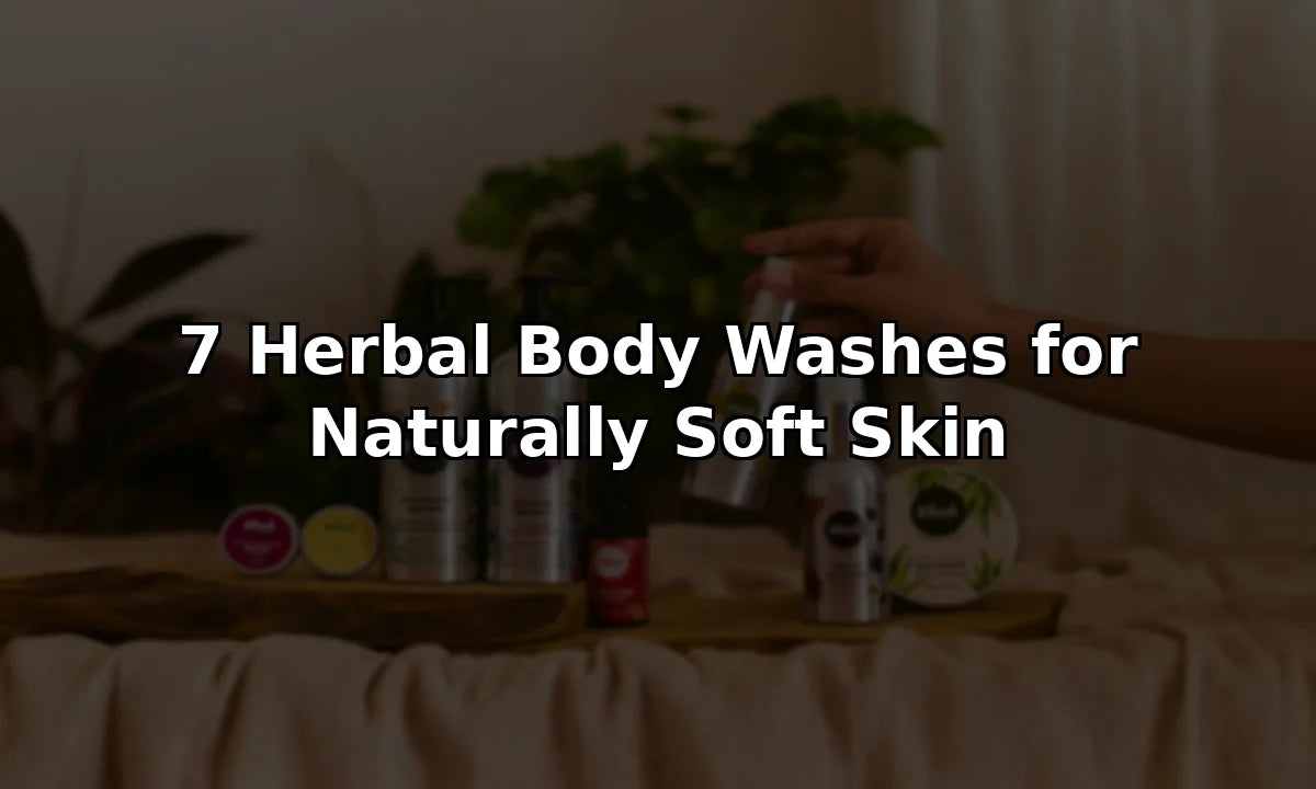 7 Herbal Body Washes for Naturally Soft Skin