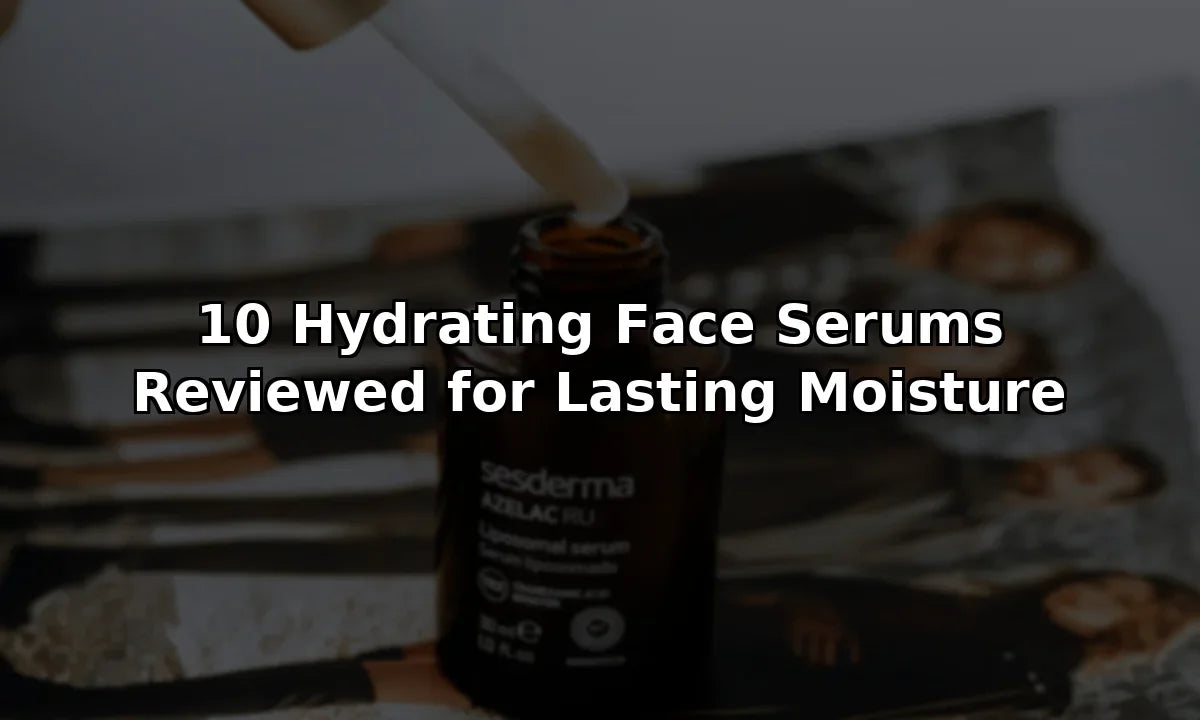 10 Hydrating Face Serums Analyzed for Lasting Moisture