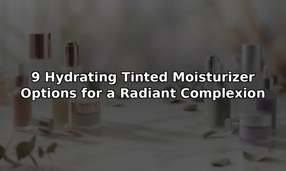 9 Hydrating Tinted Moisturizer Options for a Radiant Complexion