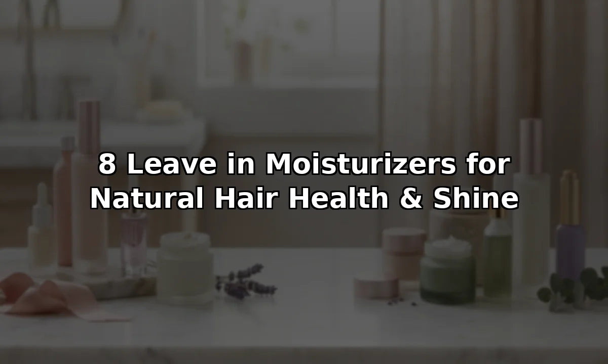 8 Leave in Moisturizers for Natural Hair Health & Shine