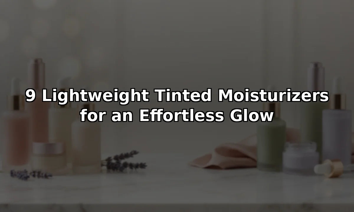 9 Lightweight Tinted Moisturizers for an Effortless Glow