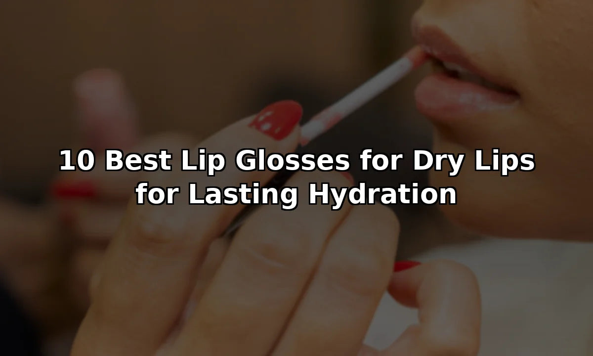10 Best Lip Glosses for Dry Lips for Lasting Hydration