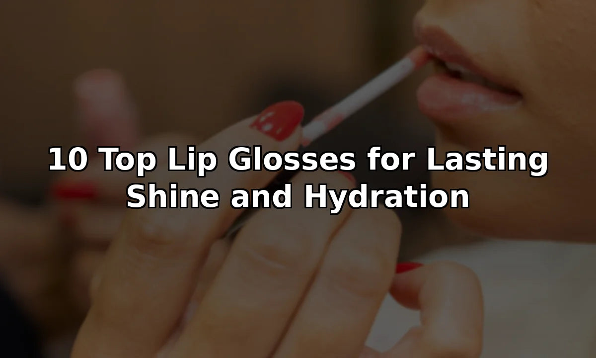 10 Top Lip Glosses for Lasting Shine and Hydration