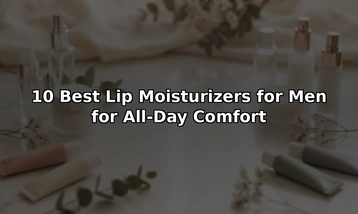 10 Best Lip Moisturizers for Men for All-Day Comfort