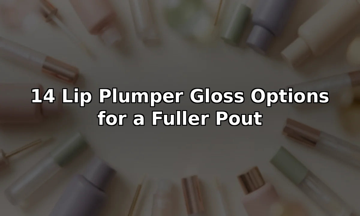 14 Lip Plumper Gloss Options for a Fuller Pout