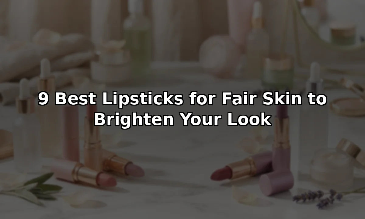 9 Best Lipsticks for Fair Skin to Brighten Your Look