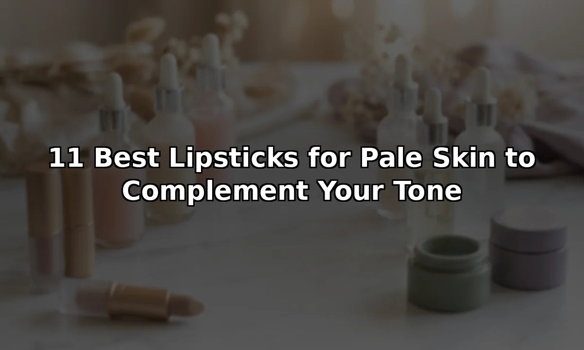 11 Best Lipsticks for Pale Skin to Complement Your Tone