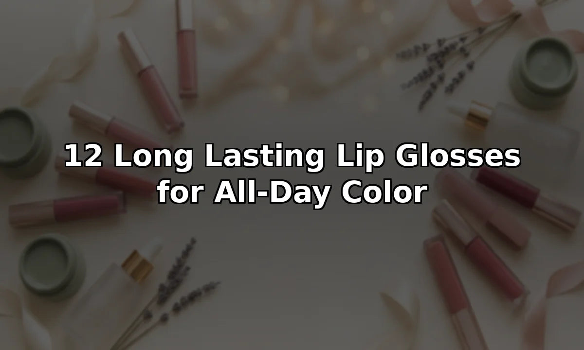 12 Long Lasting Lip Glosses for All-Day Color