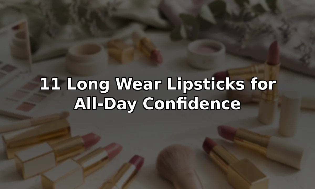 11 Long Wear Lipsticks for All-Day Confidence