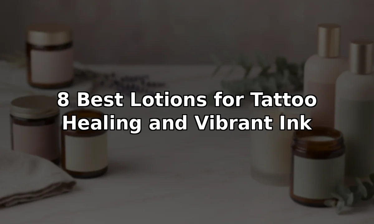 8 Best Lotions for Tattoo Healing and Vibrant Ink