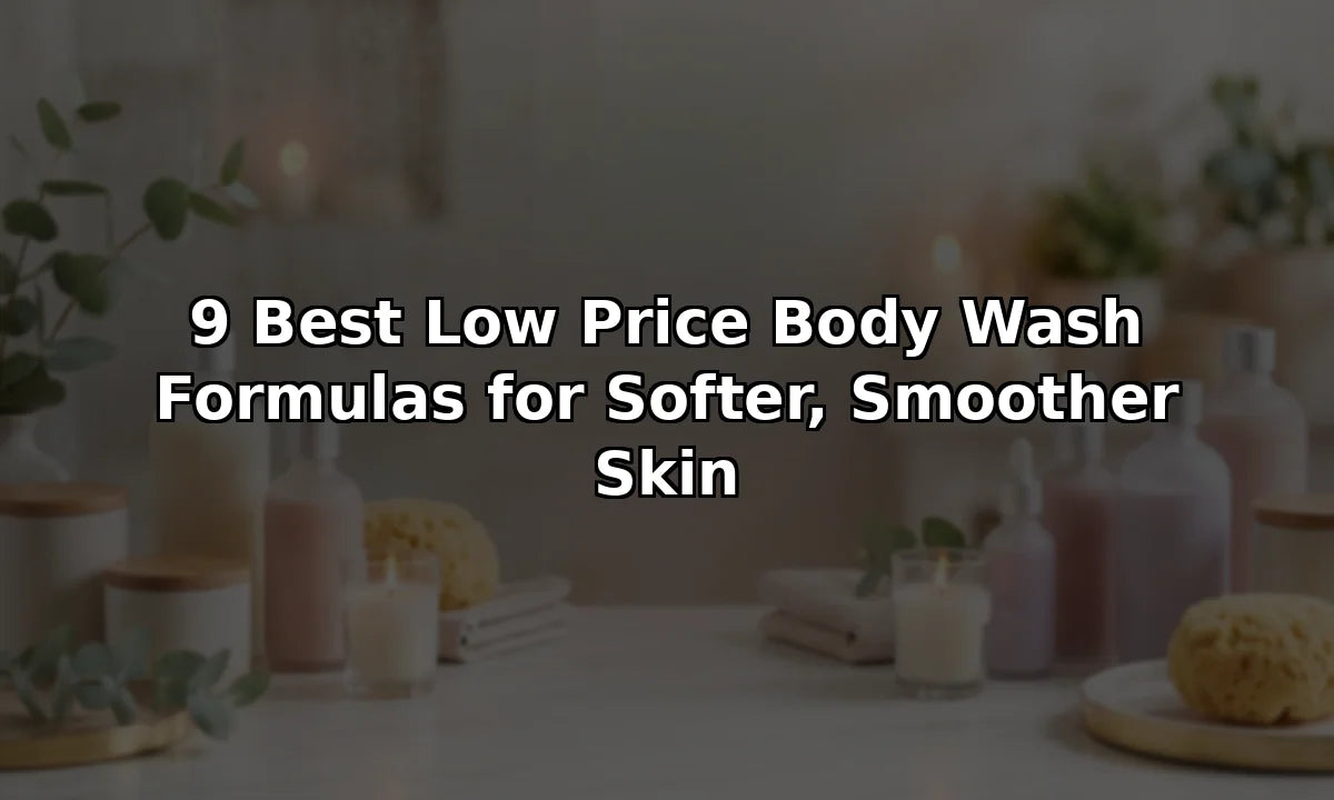 9 Best Low Price Body Wash Formulas for Softer, Smoother Skin