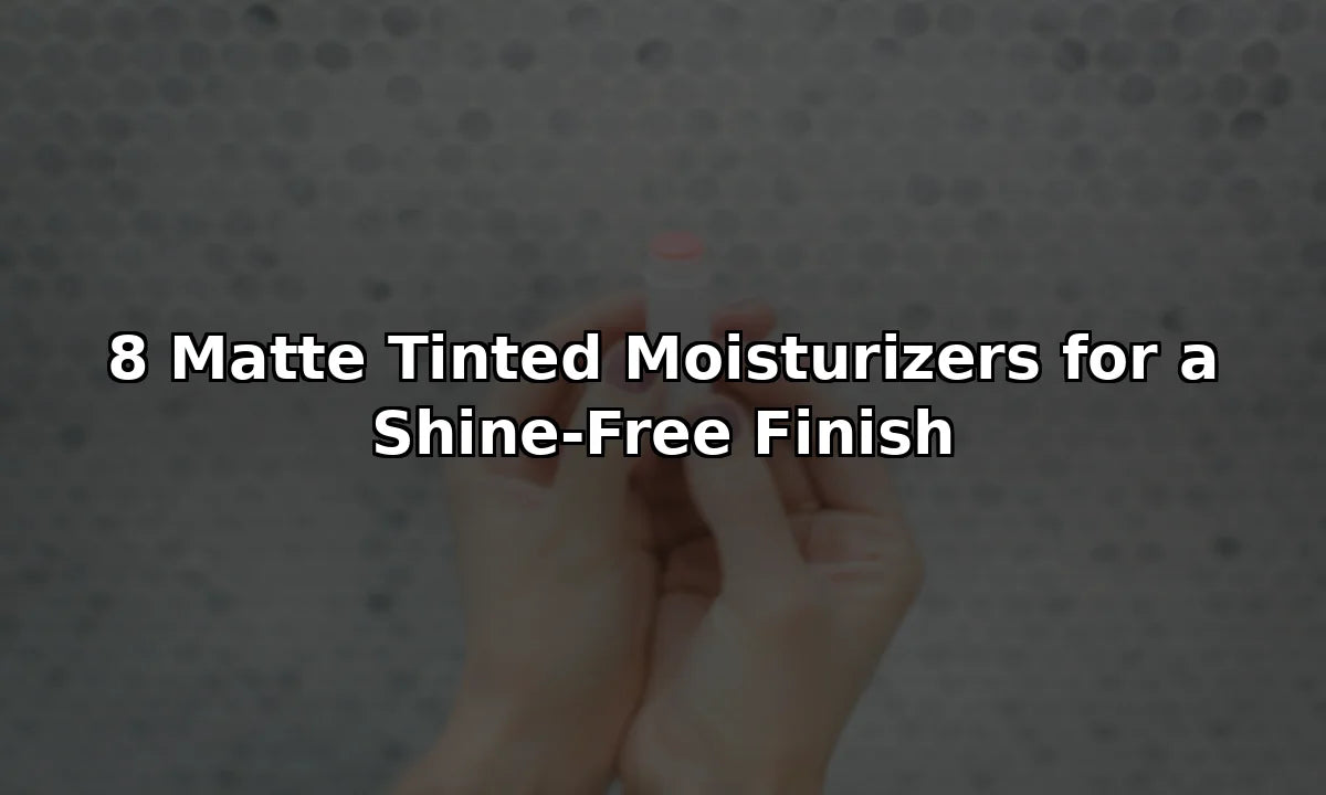 8 Matte Tinted Moisturizers for a Shine-Free Finish