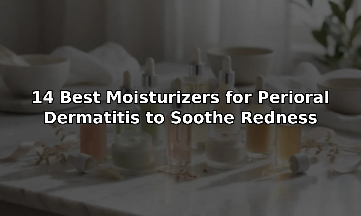 14 Best Moisturizers for Perioral Dermatitis to Soothe Redness
