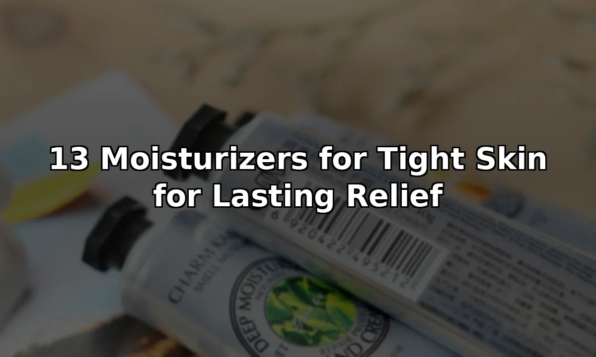 13 Moisturizers for Tight Skin for Lasting Relief