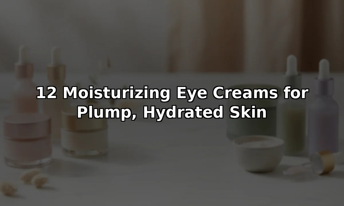 12 Moisturizing Eye Creams for Plump, Hydrated Skin