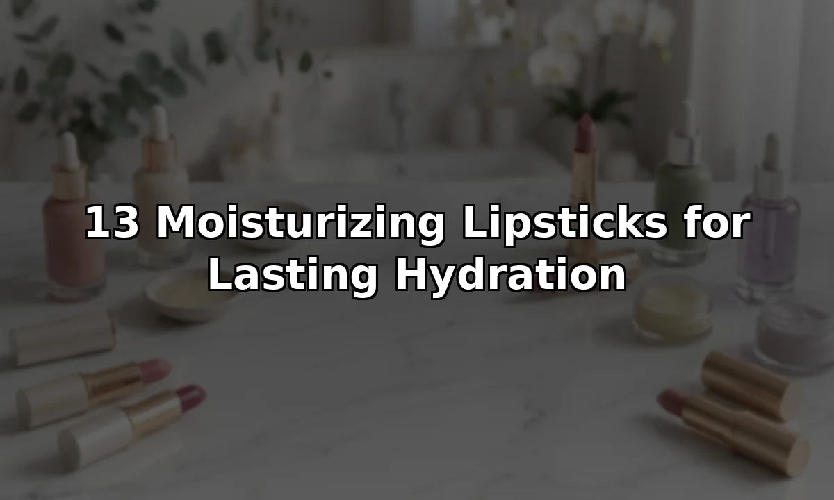 13 Moisturizing Lipsticks for Lasting Hydration