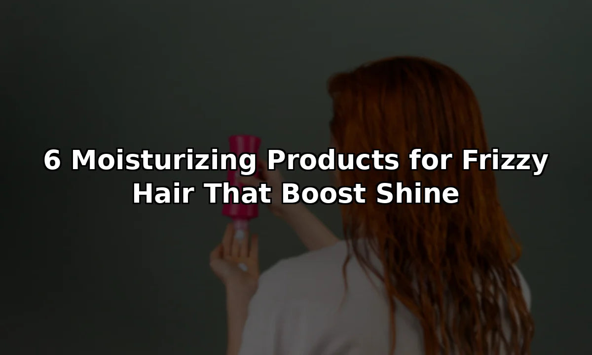 6 Moisturizing Products for Frizzy Hair That Boost Shine