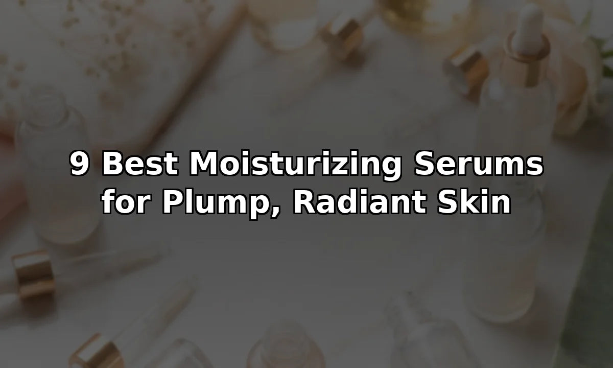 9 Best Moisturizing Serums for Plump, Radiant Skin