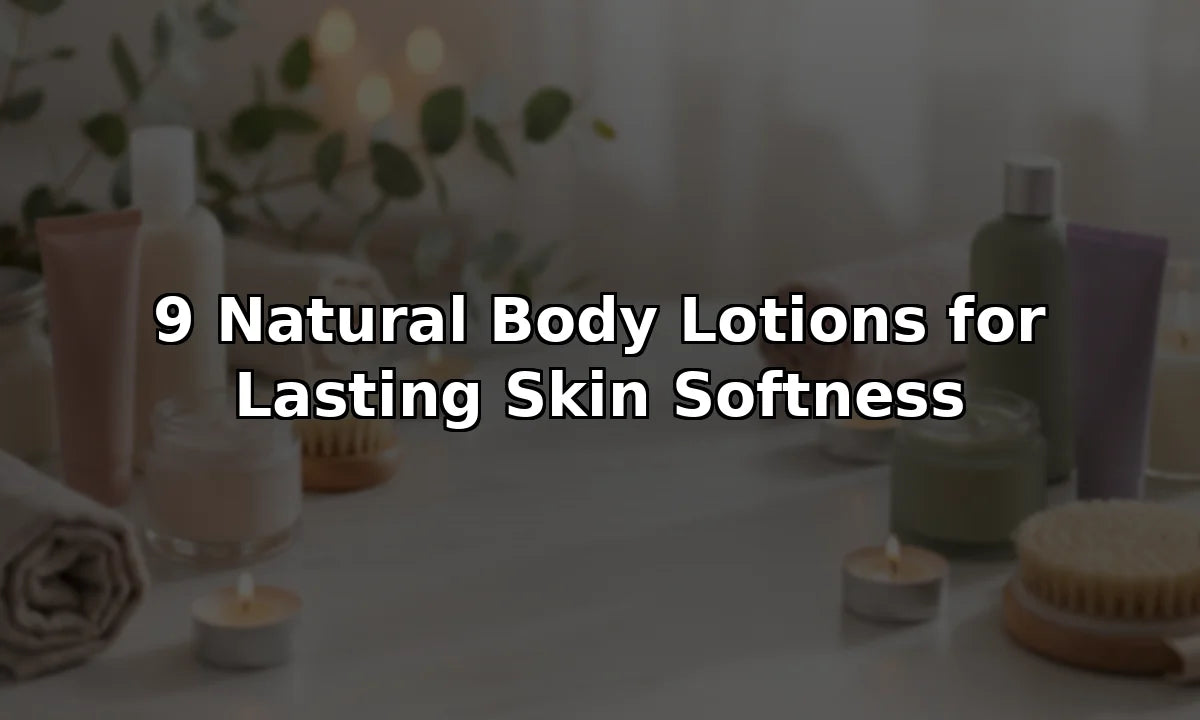 9 Natural Body Lotions for Lasting Skin Softness