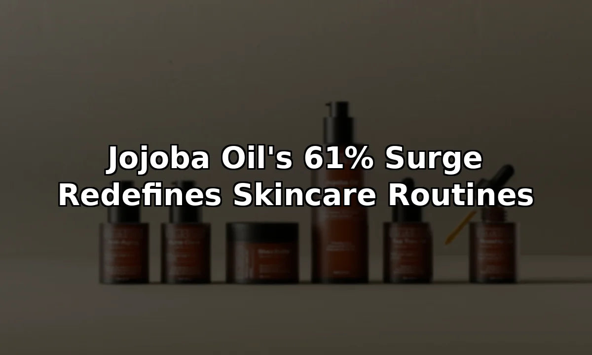 Jojoba Oil's 61% Surge in 4 Months Redefines Skincare Routines